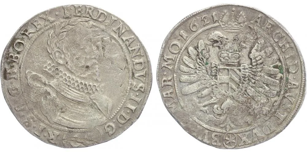 Ferdinand II., 1619 - 1637 (Mince kiprová) — 1