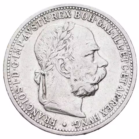 1 Koruna 1905, patina, rysky