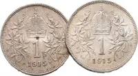 1 Koruna 1915, lot 2 ks - fotografie 2