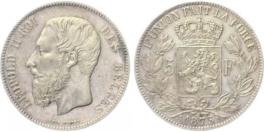 Belgie, Leopold II., 1865 - 1909 — 1