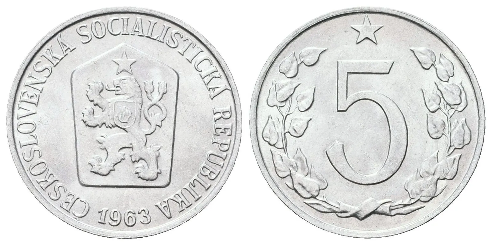 5 Haléř 1963