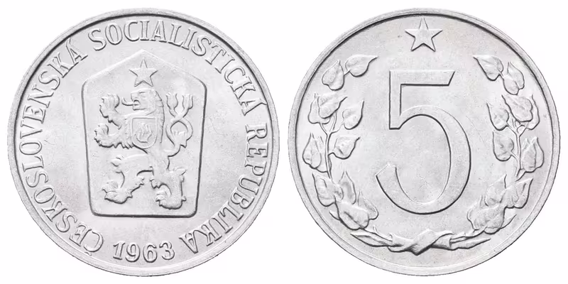 5 Haléř 1963