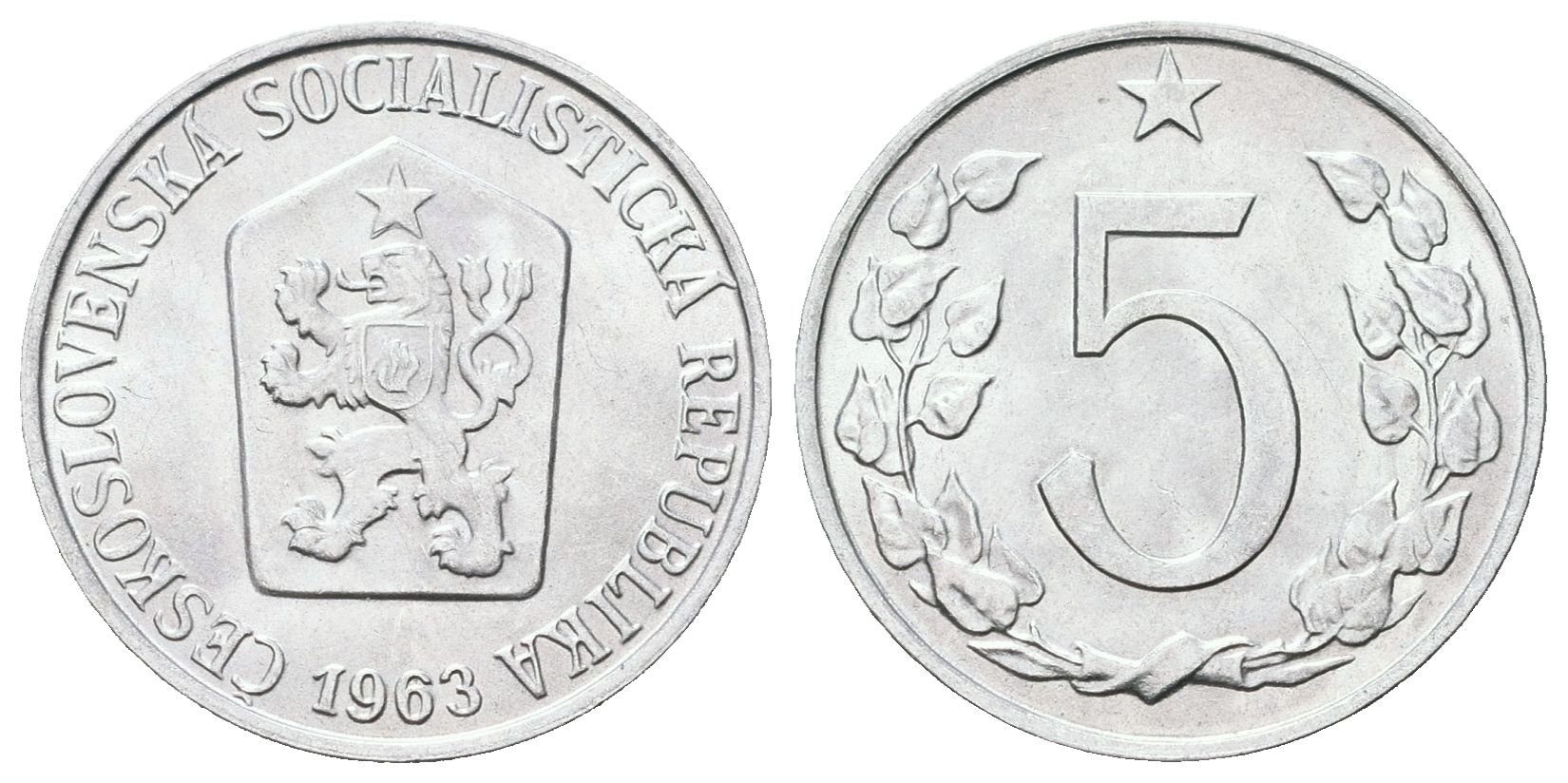 5 Haléř 1963