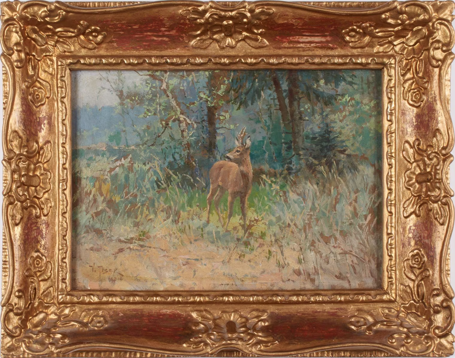 Vilém Trsek: Vilém Trsek (1862 - 1937) - Srnec