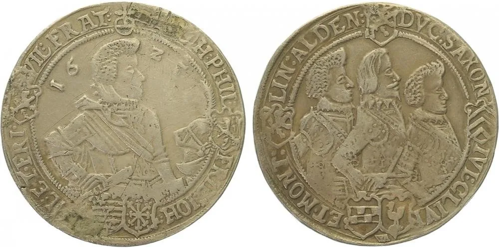 Sasko - Altenburg, Johann Philipp a bratři, 1603 - 1625 — 1