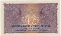 10 Koruna 1927, série N, Hej.22b - fotografie 2