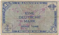 Německo - NSR, 1 DM 1948, perforace B (záp. Berlín), Ros.233b