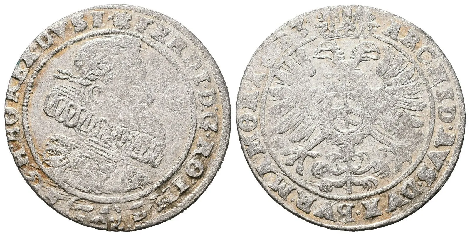 Ferdinand II., 1619 - 1637 (Mince kiprová) — 1
