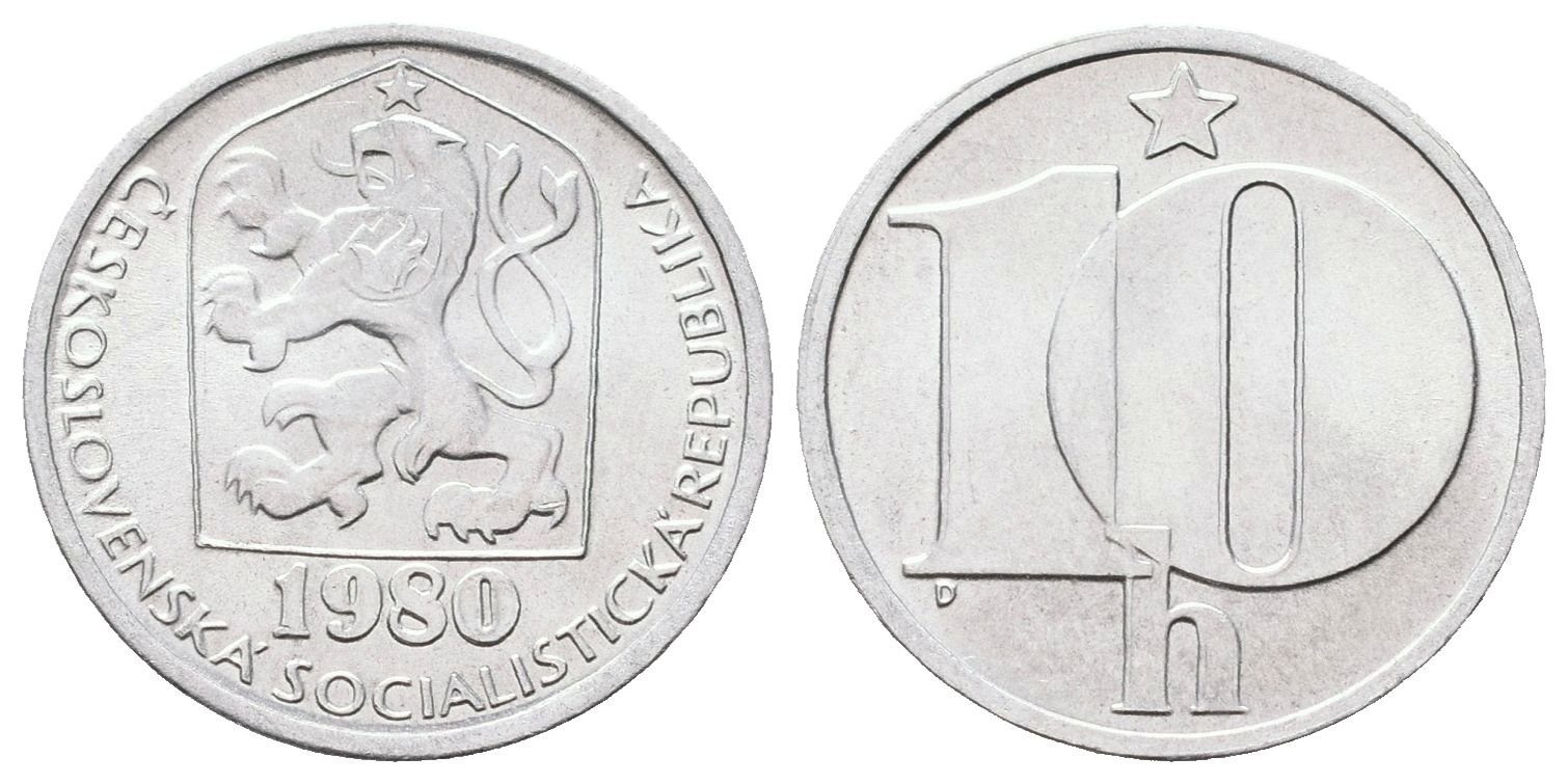 10 Haléř 1980