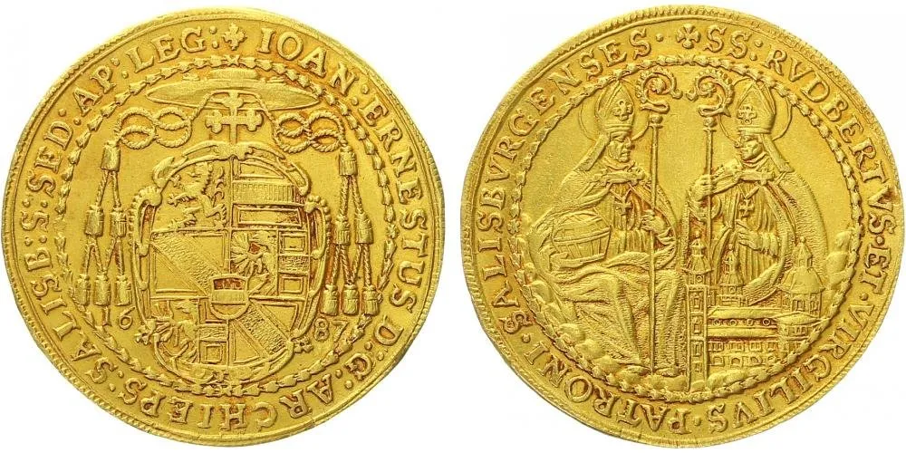 Salzburg, Johann Ernst Thun - Hohenstein, 1687 - 1709 — 1
