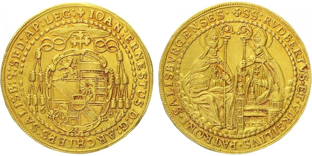 Salzburg, Johann Ernst Thun - Hohenstein, 1687 - 1709 — 1