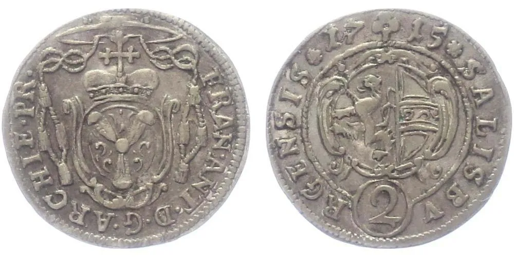 Salzburg - arcibiskupství, Franz Anton Harrach, 1709 - 1727 — 1