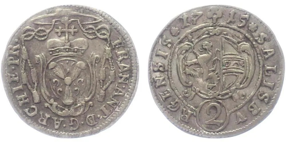 Salzburg - arcibiskupství, Franz Anton Harrach, 1709 - 1727 — 1