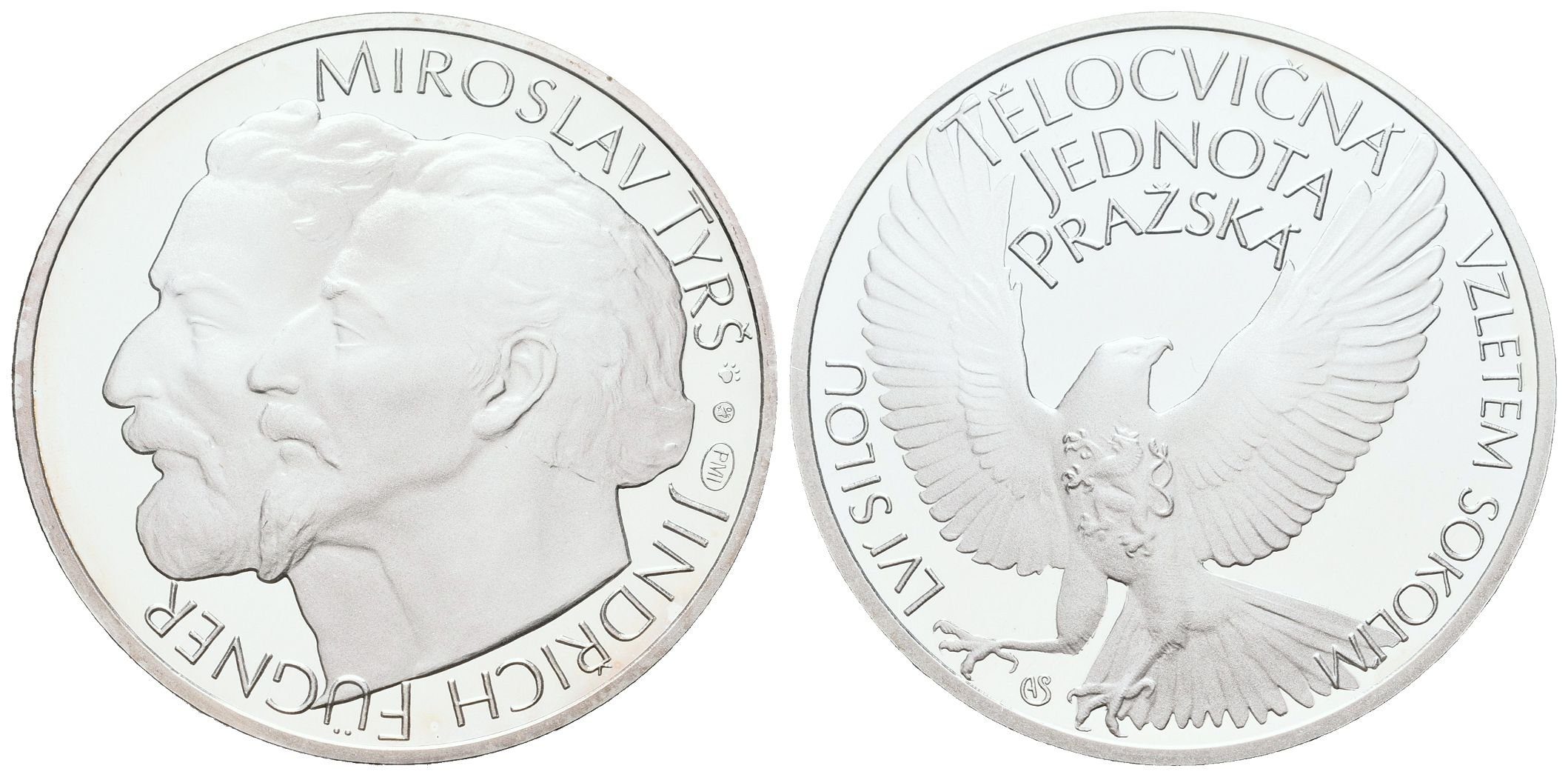 AR Medaile b.l. (2012) - Tělocvičná jednota pražská Sokol - 150. výročí založení