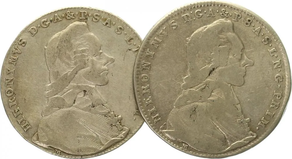Salzburg - arcibiskupství, Hyeronymus Colloredo, 1772 - 1803 — 1