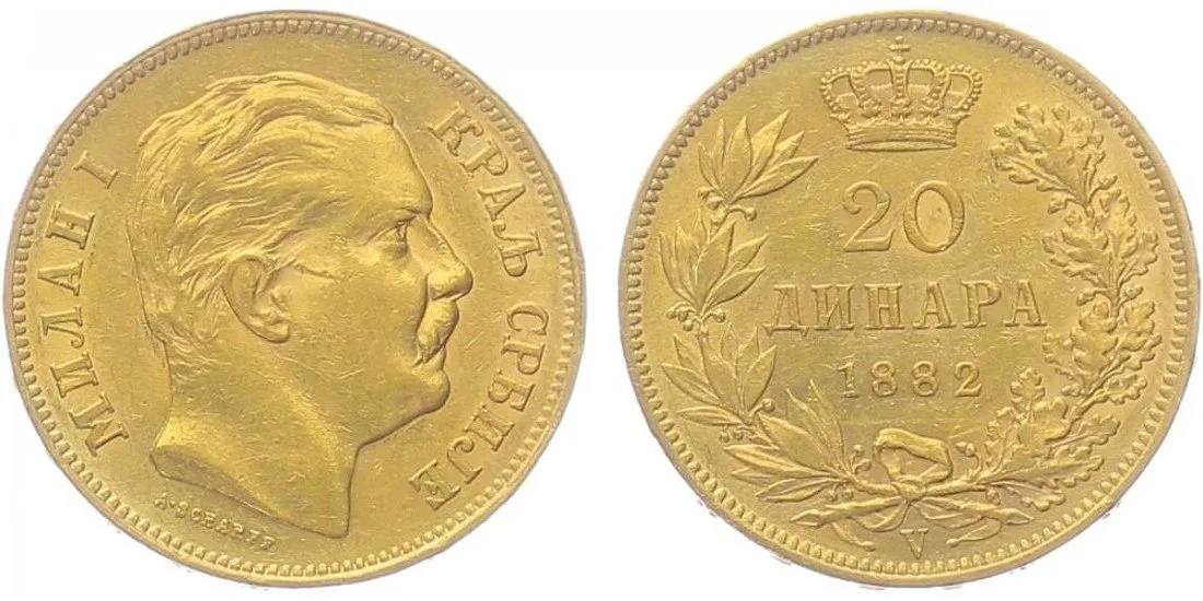 Srbsko, Milan Obrenovič IV., 1868 - 1889 — 1