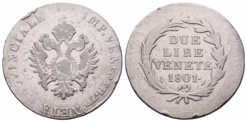 František II., 2 Lira 1801