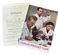 Československo - odznaky vojenských škol — 2