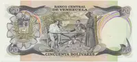 Venezuela, 50 Bolivares 1981, P.58 - fotografie 2