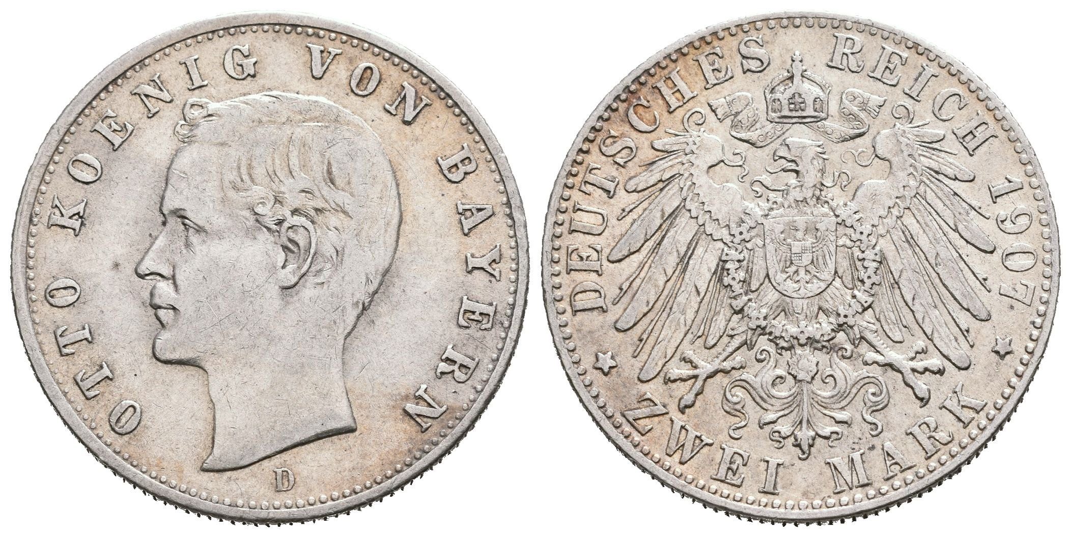 Bavorsko, 2 Marka 1907