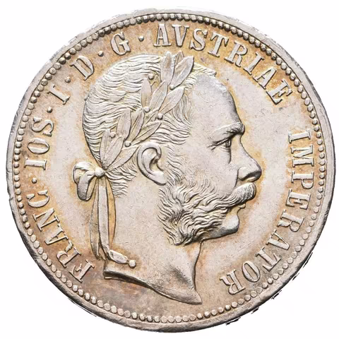 Zlatník 1877, krásná zachovalost, lesk, patina, rysky