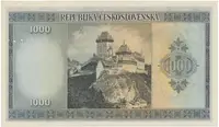 1000 Koruna b.d. (1945), série BC, Hej.76a.S2 - fotografie 2