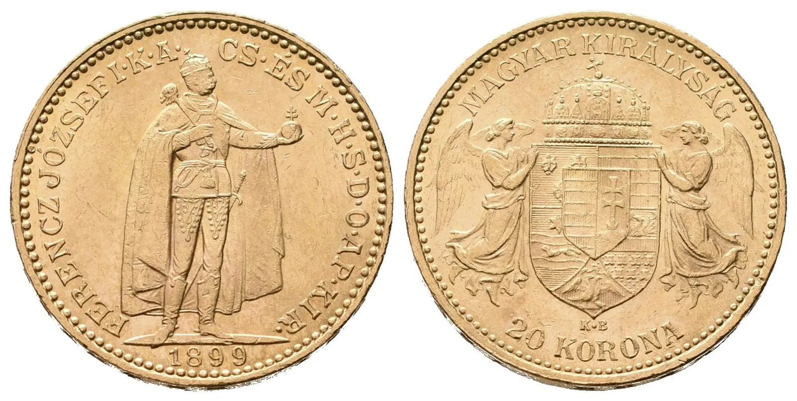 20 Koruna 1899 KB