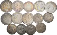 Soubor stříbrných mincí 6 Krejcar 1849 A, 20 a 10 Krejcar 1868 - 1872, — 2