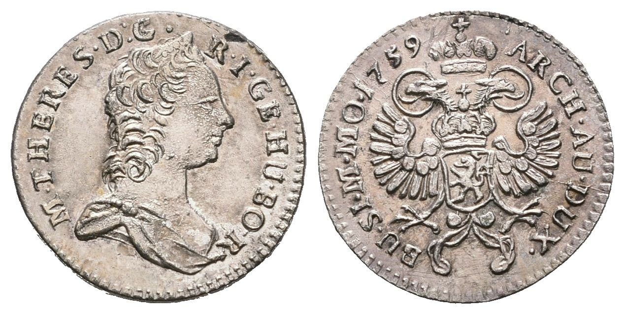 Marie Terezie, Krejcar 1759, Praha