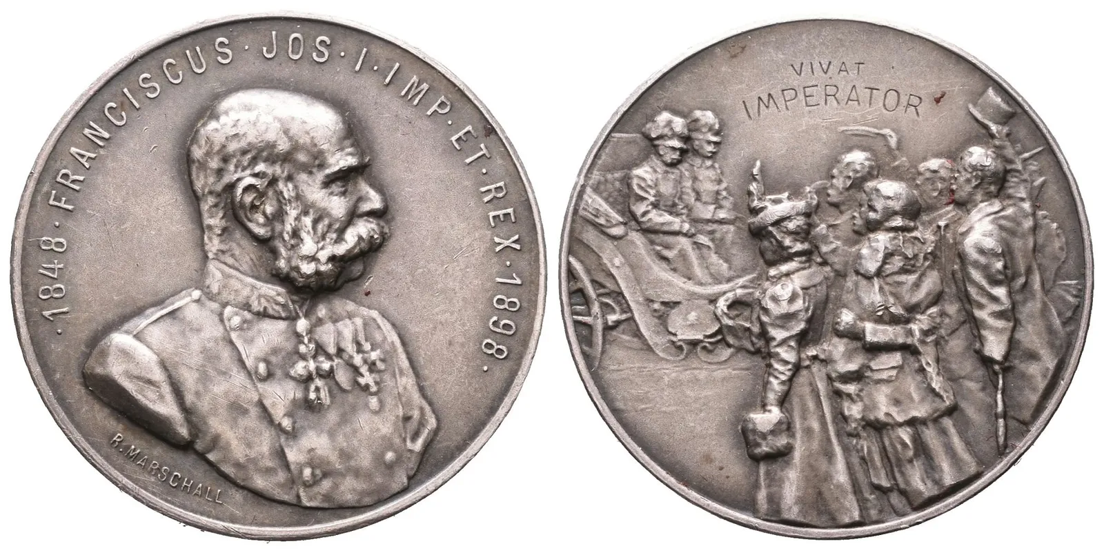 AR medaile 1898 - K 50. výročí vlády