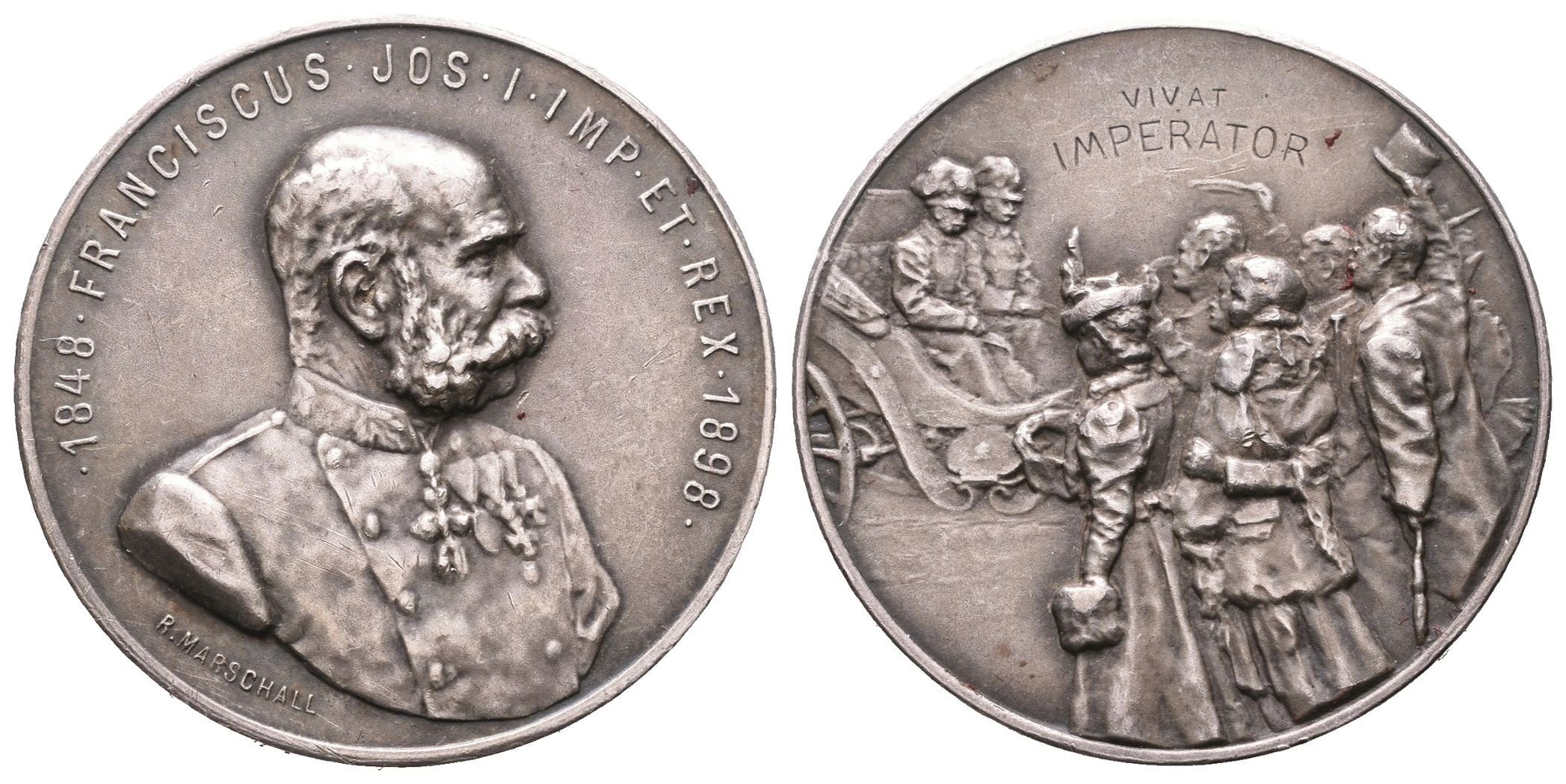 AR medaile 1898 - K 50. výročí vlády