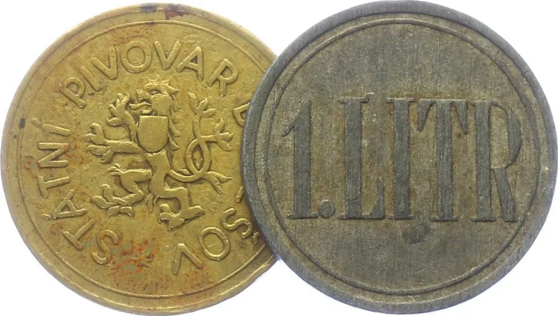 Chmelové a pivní známky — 1