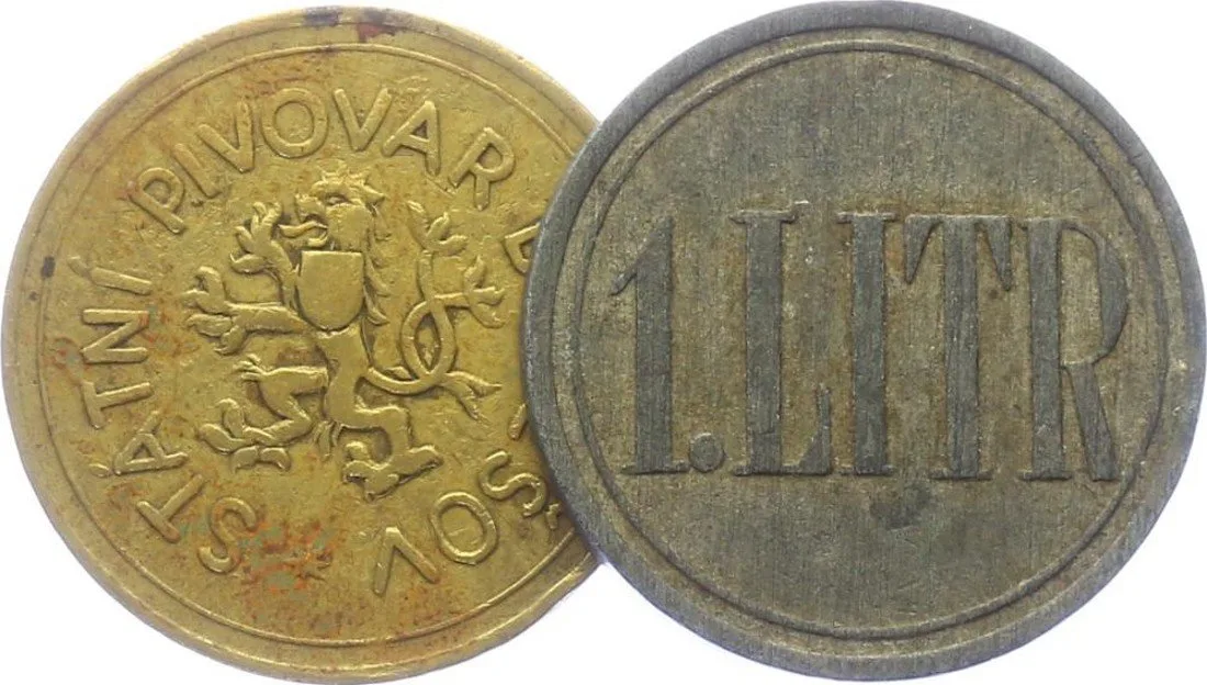 Chmelové a pivní známky — 1