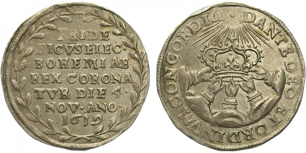 Fridrich Falcký, 1619 - 1620 — 1