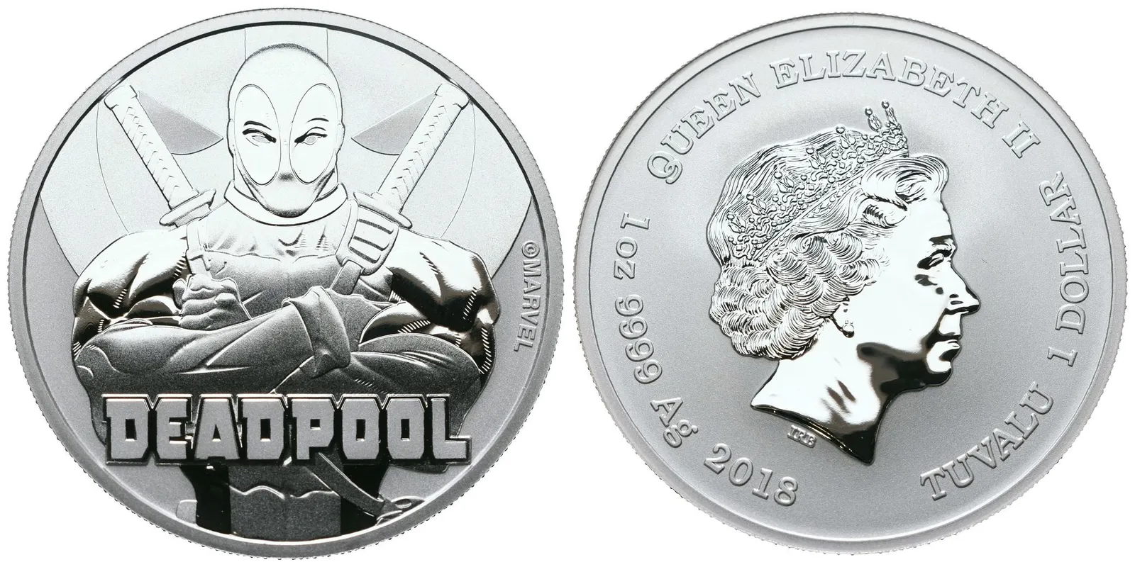Tuvalu, Dollar 2018 - Dedpool (Marvel série)