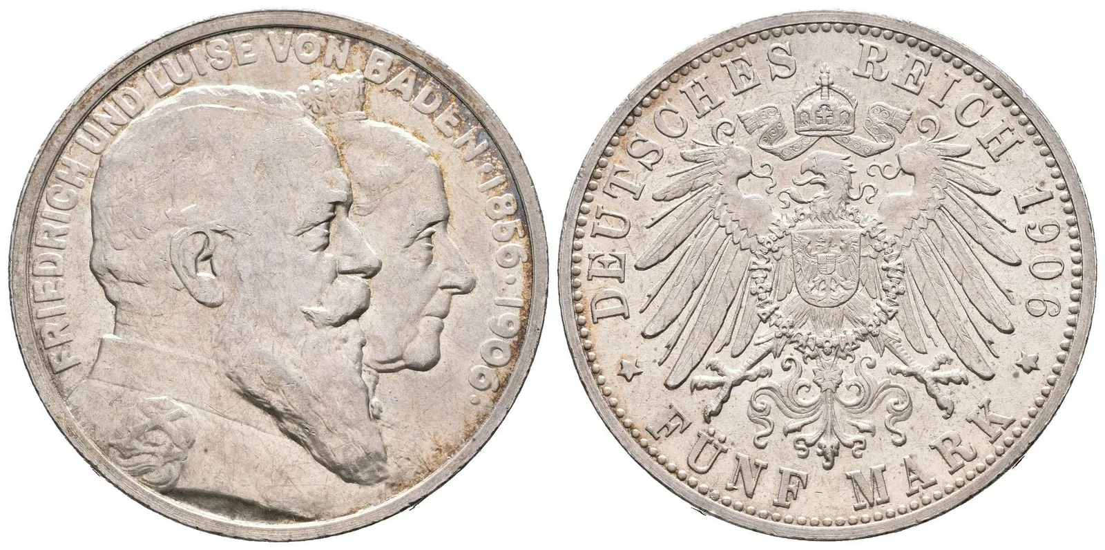 Baden, 5 Marka 1906 - Pamětní
