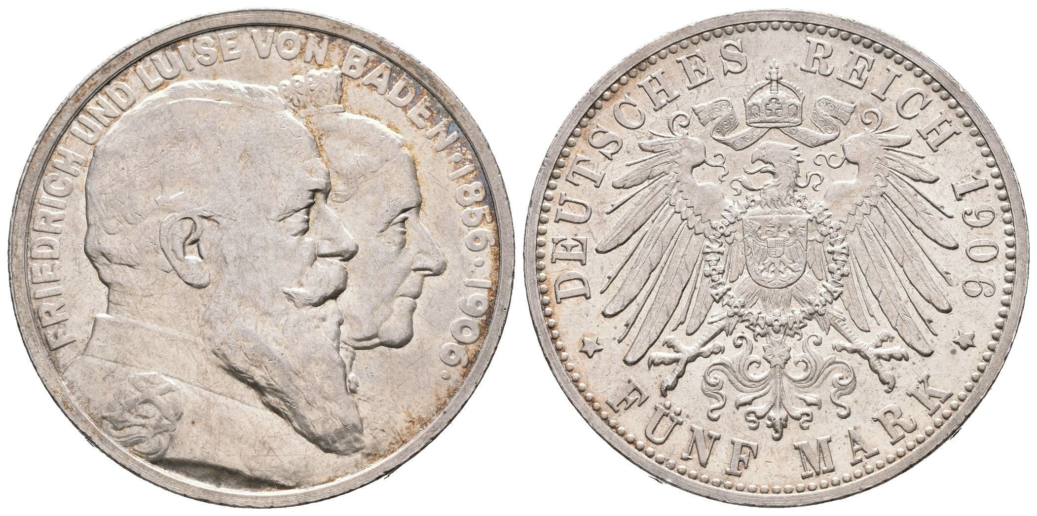 Baden, 5 Marka 1906 - Pamětní