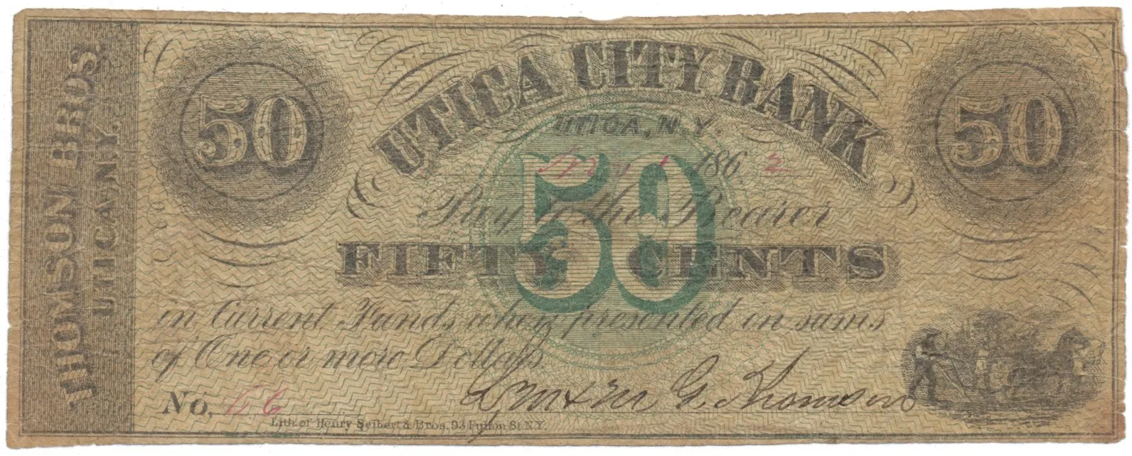 USA - NY, 50 Cents 1862