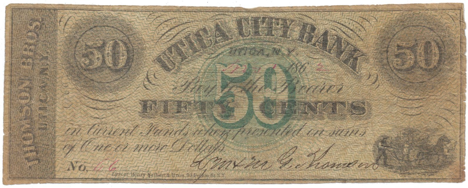 USA - NY, 50 Cents 1862