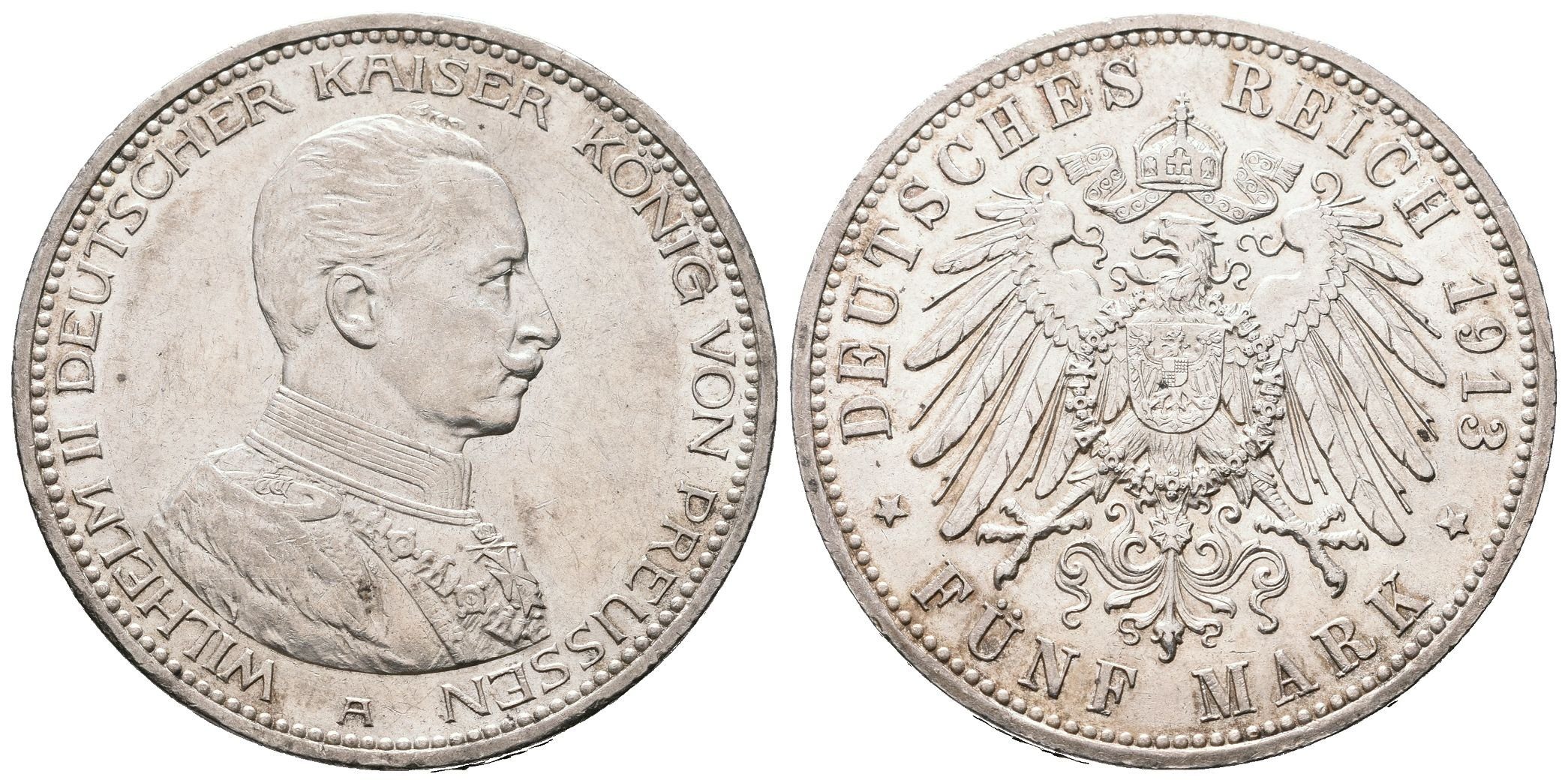 Prusko, 5 Marka 1913 - 25. výročí panování