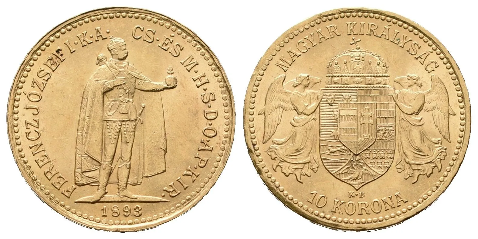 10 Koruna 1893 KB