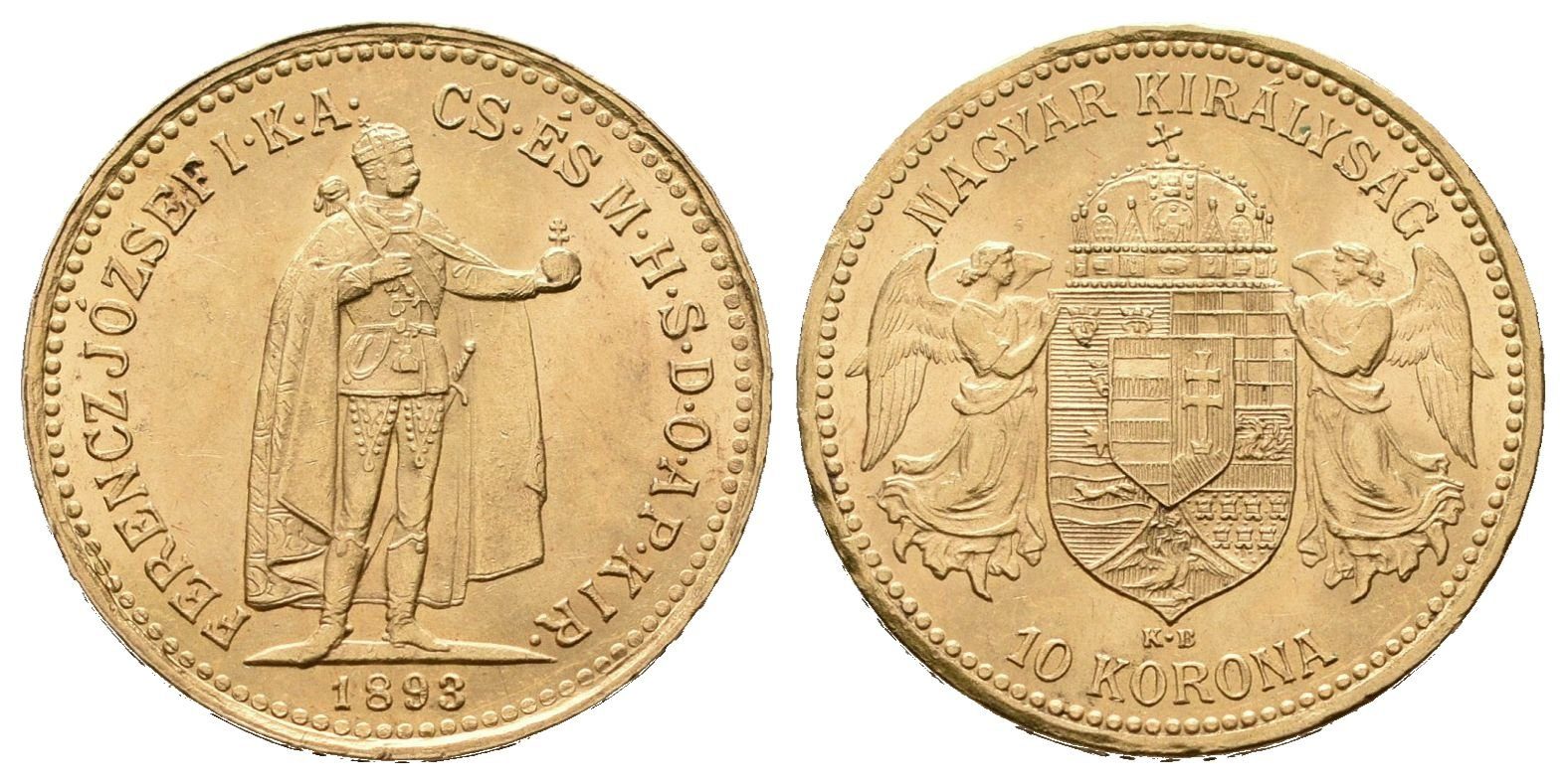 10 Koruna 1893 KB