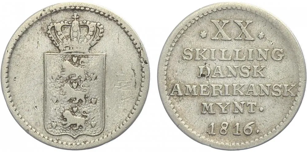 Dánská Západní Indie, Frederik VI., 1808 - 1839 — 1
