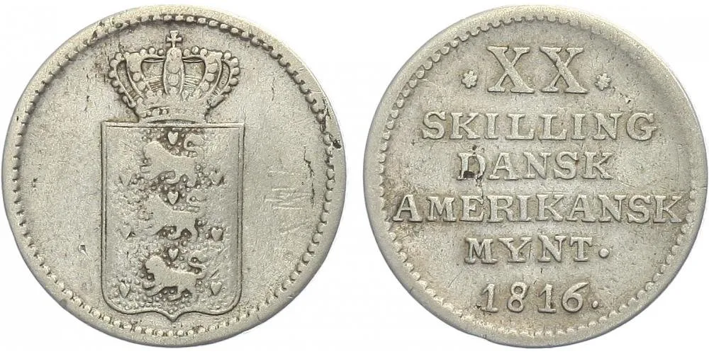 Dánská Západní Indie, Frederik VI., 1808 - 1839 — 1