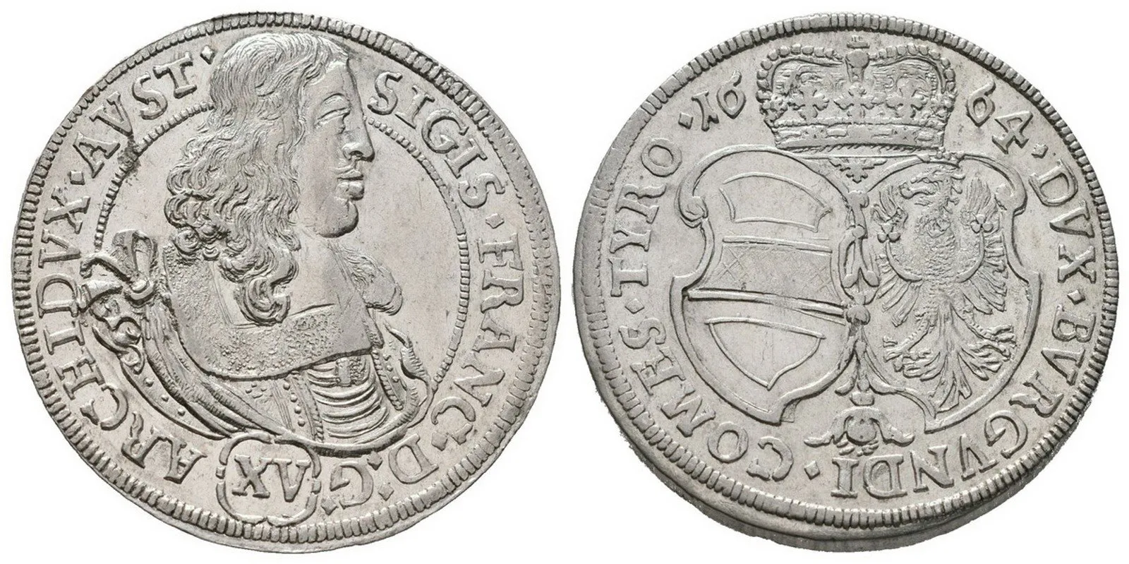 Arcivévoda Zikmund František, 1662 - 1665 — 1