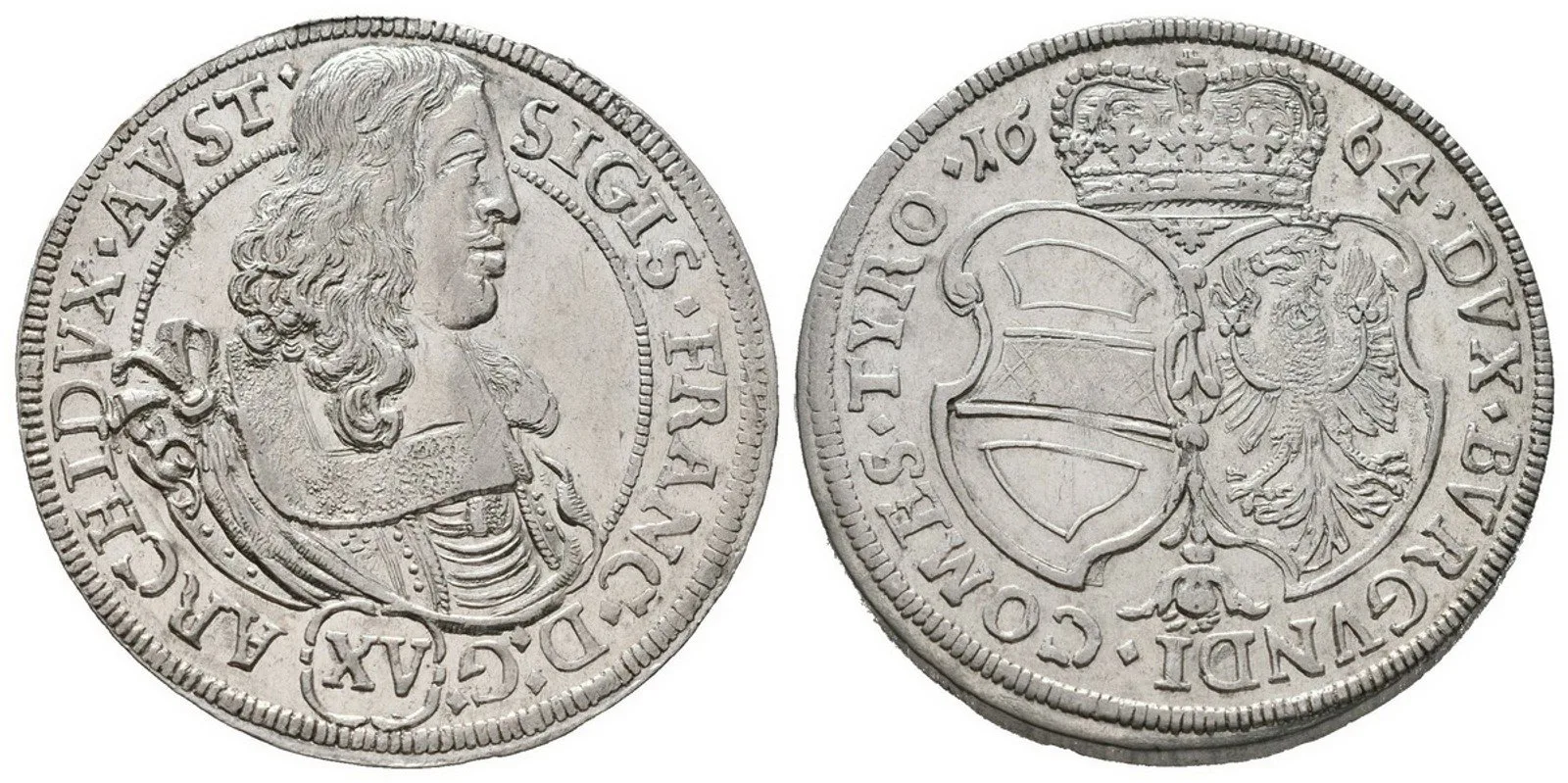 Arcivévoda Zikmund František, 1662 - 1665 — 1