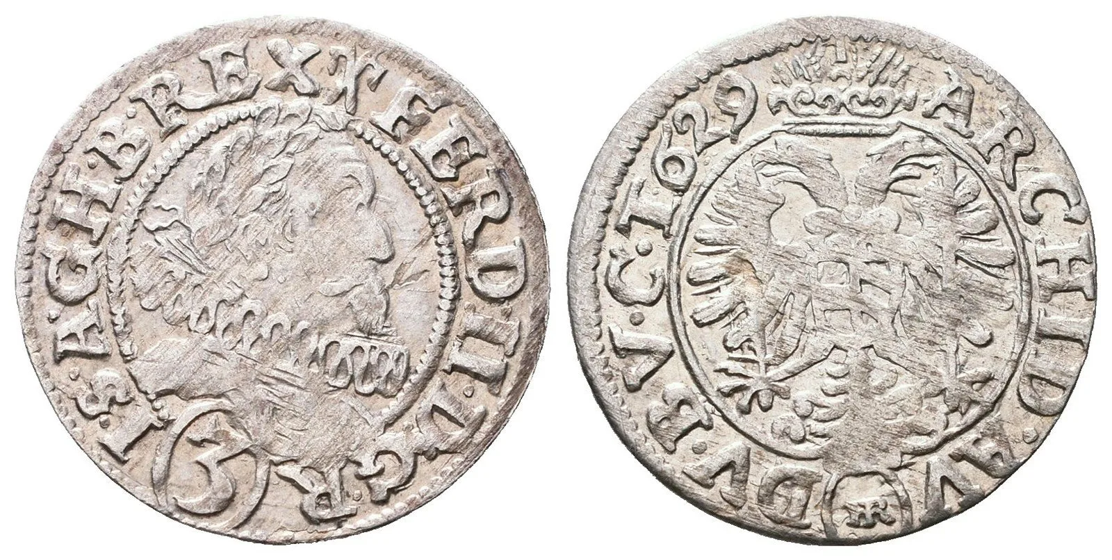Ferdinand II., 1619 - 1637 (Mince dobrého zrna) — 1