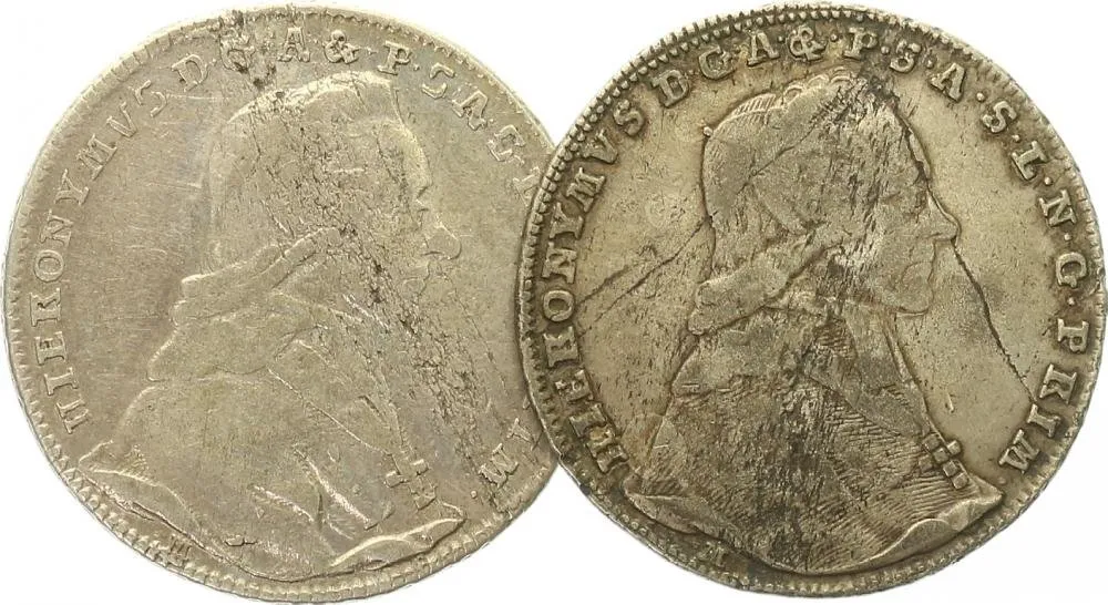 Salzburg - arcibiskupství, Hyeronymus Colloredo, 1772 - 1803 — 1
