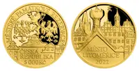 5000 Kč 2022 - Město Litoměřice, PROOF