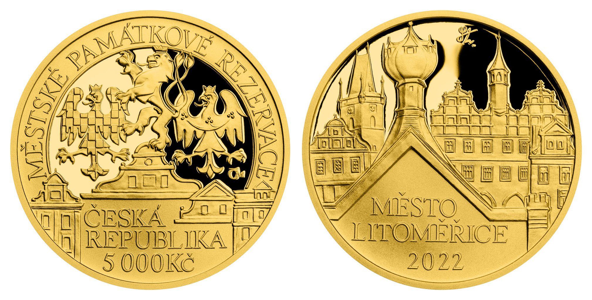 5000 Kč 2022 - Město Litoměřice, PROOF